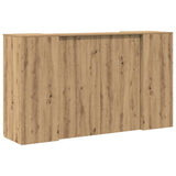Reception Desk Artisan Oak 180x50x103.5 cm Engineered Wood 3324213