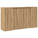 Reception Desk Artisan Oak 180x50x103.5 cm Engineered Wood 3324213