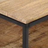 TV Cabinet 130x30x45 cm Rough Mango Wood 321623