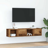 TV Cabinets 2 pcs Old Wood 60x31x25.5 cm Engineered Wood 861451