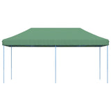 ZNTS Foldable Party Tent Pop-Up Green 580x292x315 cm 4004936