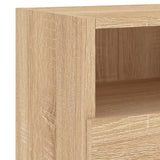 TV Wall Cabinets 2 pcs Sonoma Oak 60x30x30 cm Engineered Wood 836859