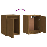 TV Cabinets 5 pcs Honey Brown Solid Wood Pine 3100272