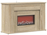 Fireplace with LED Strip Sonoma 63 x 20 x 54.5 cm 8021097