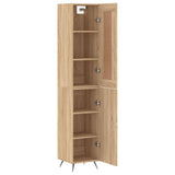 Highboard Sonoma Oak 34.5x34x180 cm Engineered Wood 3200108