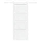 Sliding Door ORKDAL White 83 x 211 cm Solid Pine Wood 3333703