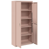 Storage Cabinet Pink 90 x 40 x 200 cm Steel 3406173