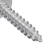 Wood Screws 10976 pcs Silver Steel 864525