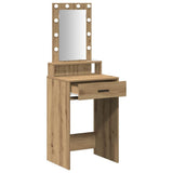 Dressing Table Brown 50 x 41 x 140 cm Engineered Wood 865162