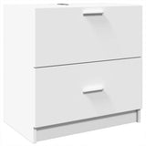 Sink Cabinet White 59x37x59 cm Engineered Wood 848108