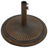 Umbrella Base Bronze 45x45x30 cm Cast Iron 317771