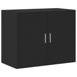 Highboard Black 80x42.5x249 cm Engineered Wood 3281365