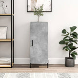 Sideboard Concrete Grey 34.5x34x90 cm Engineered Wood 828552