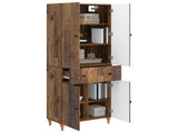 Cabinet Set 2 pcs 66 x 34.5 x 90 cm Engineered Wood 3416491