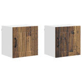 Wall Cabinet LUCCA 2 pcs Old Wood 40 x 31 x 40 cm 884891