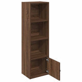 Bookcase Brown Oak 31x24x102 cm Engineered Wood 860343