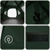 Instant Tent Army Green 305 x 275 x 190 cm Polyester and Steel 42028697