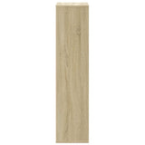 Bookcase Sonoma Oak 50x25x105 cm Engineered Wood 852791