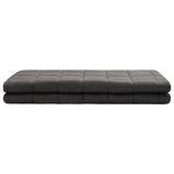 Weighted Blanket Anthracite 200 x 230 cm 13 kg 100% Cotton 205T 3442950