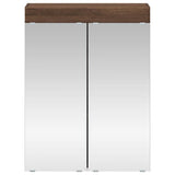 Bathroom Mirror Cabinet TULUM Brown Oak 60 x 16.5 x 78 cm 880368