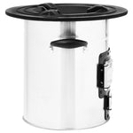 Camping Wood Stove Silver 51.5x35x30.5 cm Stainless Steel 319442