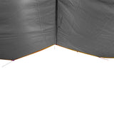 Camping Tarp Grey and Orange 500x294 cm Waterproof 94672