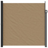 Retractable Side Awning Taupe 200x600 cm 4004559