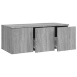 TV Cabinet Grey Sonoma 80x34x30 cm Engineered Wood 815499
