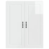 Wall Cabinet PORTO High Gloss White 80 x 31 x 100 cm 885499