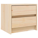 Bedside Cabinets 2 pcs 40x31x35.5 cm Solid Wood Pine 836136