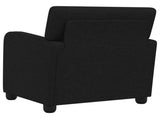 Armchair Black Fabric 42043395