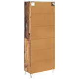 Highboard with Drawer 2 pcs Old Wood Engineered Wood 3415702