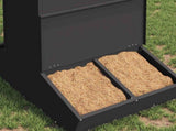 Pig Feeder Black 82 x 51 x 91.5 cm Cold-Rolled Steel 874642