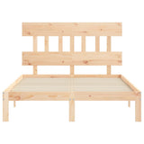 Bed Frame without Mattress 120x200 cm Solid Wood Pine 3193591