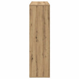 Room Divider Bookcase Artisan Oak 102x29x103.5 cm Engineered Wood 858047