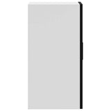 Kitchen Wall Cabinet Porto Black Engineered Wood 854018