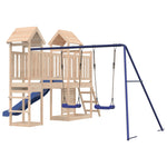 ZNTS Outdoor Playset Solid Wood Pine 3155897