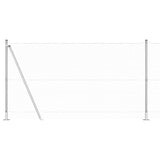 Welded Wire Fence with Concrete Base 100 x 1.2 m 3353875