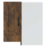 Kitchen Wall Corner Cabinet Kalmar Smoked Oak Engineered Wood 853622