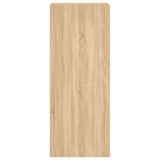 TV Wall Cabinet Sonoma Oak 40.5x30x102 cm Engineered Wood 836933