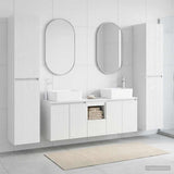 Bathroom Furniture Set 5 pcs High Gloss White 3406037