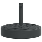 ZNTS Parasol Base for Ø38 / 48 mm Poles 25 kg Round 4007978