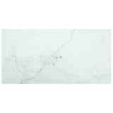 Table Top White Tempered Glass Medium Durable Coffee Table Top 322258