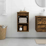 Bathroom Cabinet In-between Smoked Oak 30 x 44.5 x 50 cm 890354