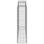 Arched Gabion Basket 300x50x180/200 cm Galvanised Iron 153519