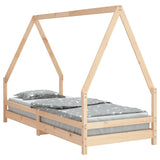 Kids Bed Frame 80x200 cm Solid Wood Pine 834480