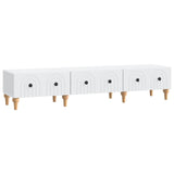 TV Cabinet with Drawer White 147 x 34.5 x 30 cm Engineered Wood 894245