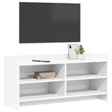 TV Cabinet 100 x 33 x 47 cm White Engineered Wood 8011219