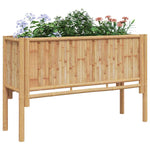 Garden Raised Bed Brown 110 x 35 x 70 cm Bamboo 4106591