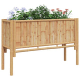 Garden Raised Bed Brown 110 x 35 x 70 cm Bamboo 4106591